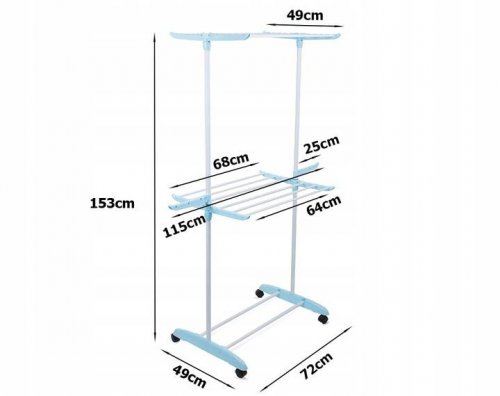 Verk 01410 Sušiak na bielizeň 153x115x49cm