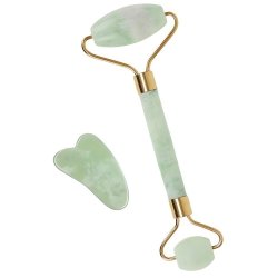 ISO 8657 Masážní váleček na obličej Jade Roller