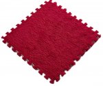 GFT Puzzle koberček 30 x 30 cm červená 6ks