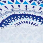KIK Okrúhla plážová deka mandala 150 cm