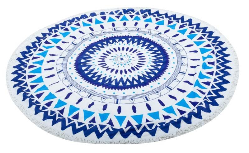 KIK Okrúhla plážová deka mandala 150 cm