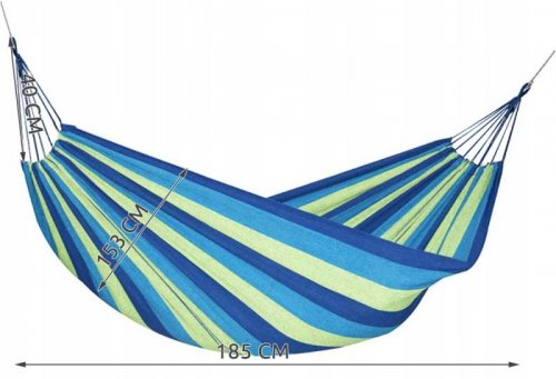 Gardlov Hojdacia sieť 190 x 160 cm modrozelená