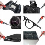 Bigstren 8645 Súprava náradia na opravu elektroniky 110 dielov