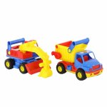 Polesie Auto ConsTruck sklápěčka + bagr 