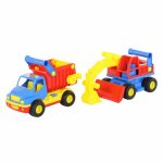 Polesie Auto ConsTruck sklápěčka + bagr 
