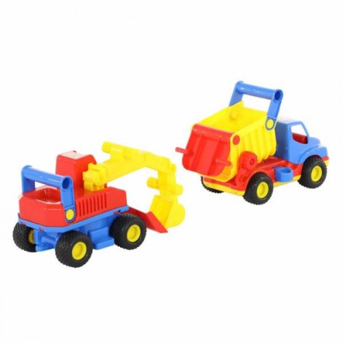 Polesie Auto ConsTruck sklápěčka + bagr 