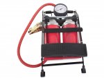 Verk 11071 Dvoupístová nožní pumpa s manometrem De-Luxe 