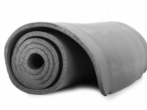 Verk Fitness podložka na cvičenie 180 x 60 cm sivá