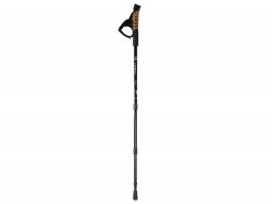 Verk 14010 Treková palica skladacie korok 1 ks čierna