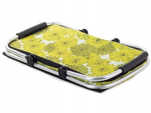 Verk 14195 Nákupný skladací košík zelený kvet