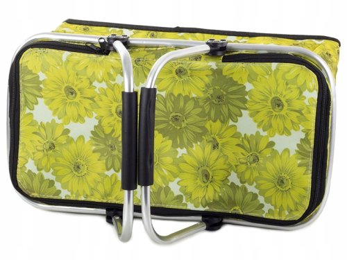 Verk 14195 Nákupný skladací košík zelený kvet