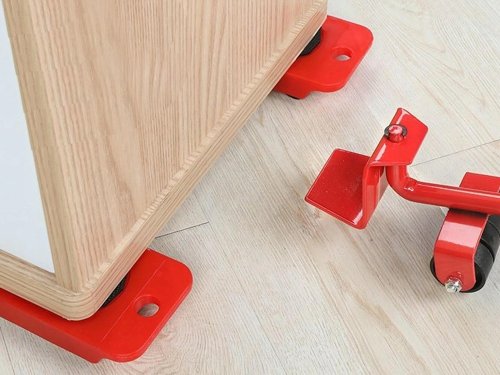 Bigstren 8473 Kolečka na stěhování nábytku se zvedací tyčí