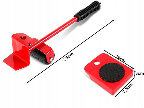 Bigstren 8473 Kolečka na stěhování nábytku se zvedací tyčí