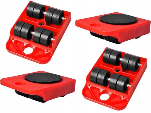 Bigstren 8473 Kolečka na stěhování nábytku se zvedací tyčí