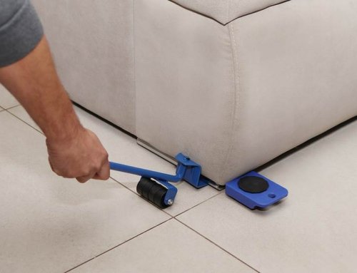 Bigstren 8473 Kolečka na stěhování nábytku se zvedací tyčí