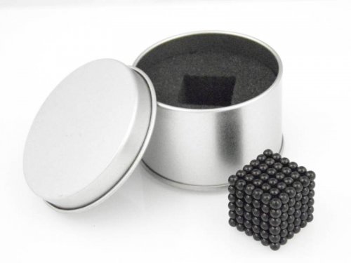 NeoCube 3mm 216 magnetov v darčekovej krabičke čierna