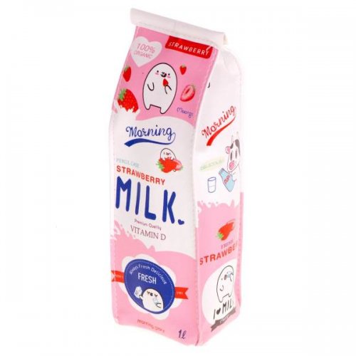 KIK KX6816 Peračník v tvare krabice na mlieko ružové