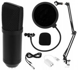 ISO 8957 Profesionální studiový mikrofon pro náročné uživatele se stojánkem