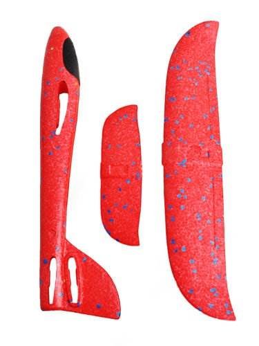 ISO 9135 Pěnové Házecí Letadlo 37cm červené