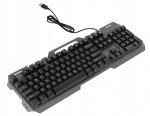 EWEADN Herní klávesnice LED Metal GT-5