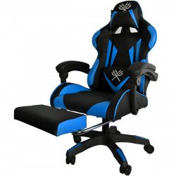 Dunmoon 8978 Herní židle černo modrá
