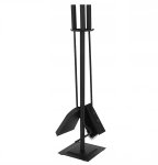 Kaminer PK012 Krbové náradie 4 diely čierna