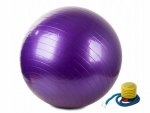 Verk Gymnastická lopta s pumpičkou 75 cm fialová