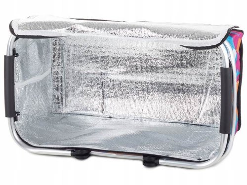 Verk 14195 Nákupní skládací košík modrý květ