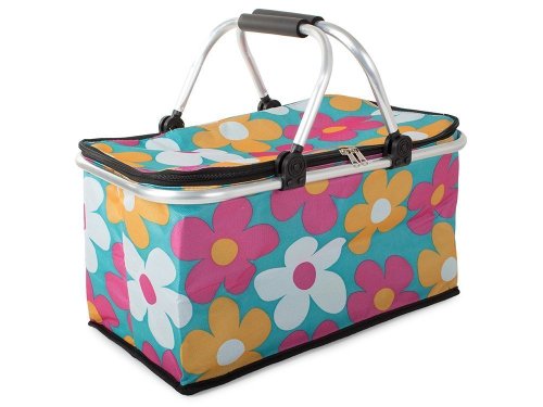 Verk 14195 Nákupní skládací košík modrý květ