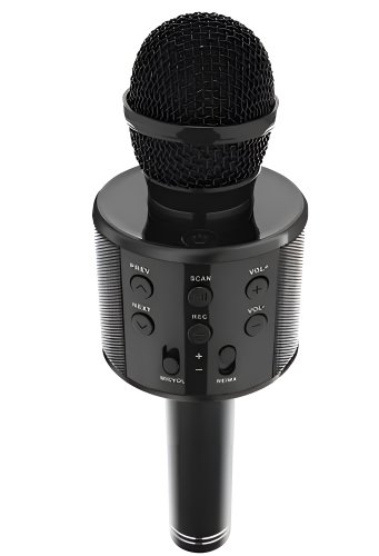 WSTER WS-858 Karaoke bluetooth mikrofón čierny