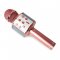 WSTER WS-858 Karaoke bluetooth mikrofon růžová