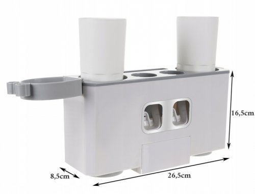 ISO 9178 Automatický dávkovač na dve zubné pasty