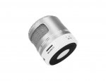 ISO 9099 LED Mini Bluetooth reproduktor strieborná