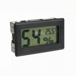 Ruhhy 9310 Digitálny LCD Teplomer a Vlhkomer Vnútorný do Panelu