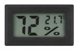 Ruhhy 9310 Digitální LCD Teploměr a Vlhkoměr Vnitřní do Panelu