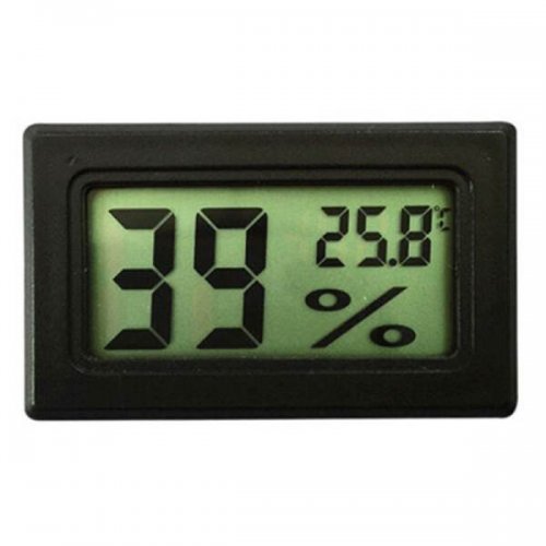 Ruhhy 9310 Digitálny LCD Teplomer a Vlhkomer Vnútorný do Panelu