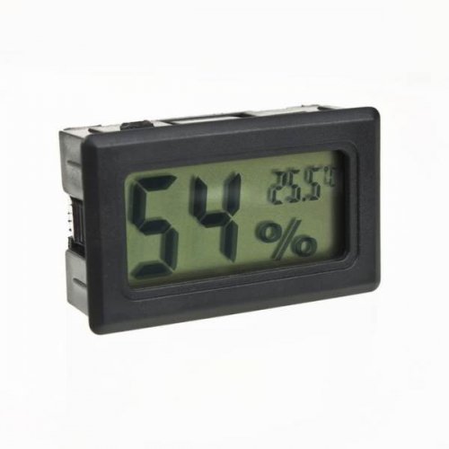 Ruhhy 9310 Digitálny LCD Teplomer a Vlhkomer Vnútorný do Panelu