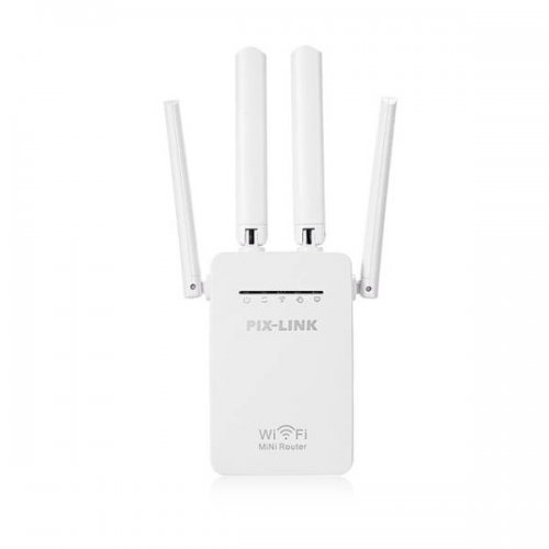 ISO PIX - LINK LV WR09 WiFi rozširovacie bezdrôtového signálu biela