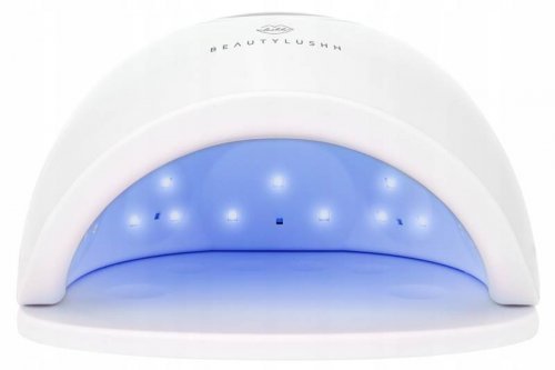 Beautylushh Star 5 UV Lampa 36 LED 48W s klipy bílá
