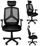 Malatec 8981 Kancelářská ergonomická židle černá