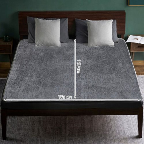 Malatec 8817 Vyhrievacia deka 180 x 130 cm sivá
