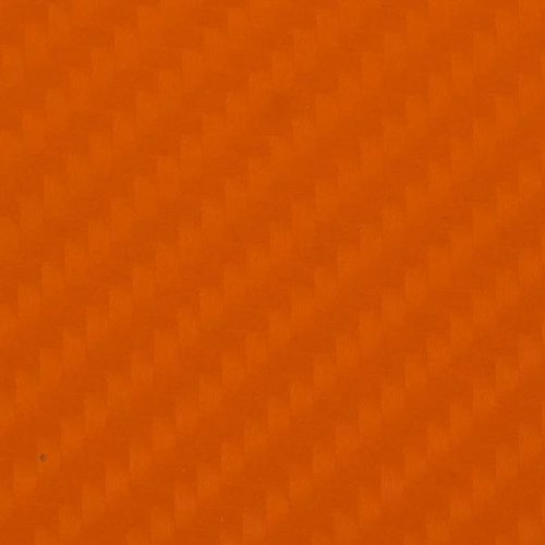 KIK Karbonová fólie 4D 10 x 152 cm oranžová