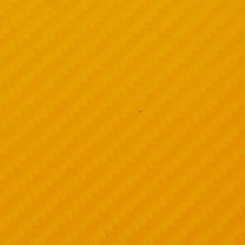 KIK Karbónová fólia 4D 10 x 152 cm žltá