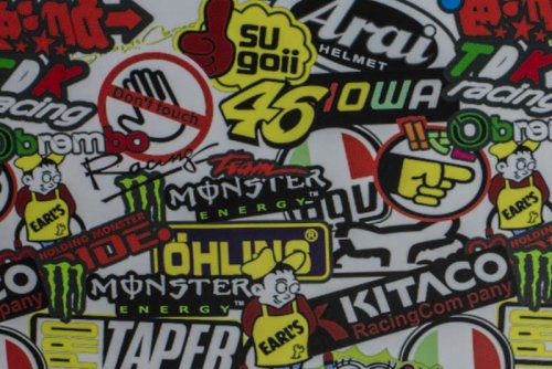 KIK Fólie 10 x 152 cm Sticker Bomb