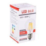 KIK KX6850 Žárovka dekorační LED Edison 6W E27