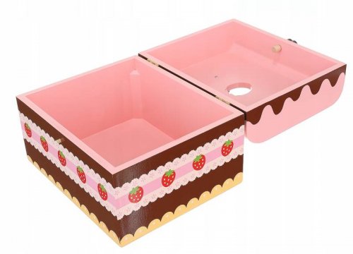 Kruzzel 9355 Dřevěný box plný sladkostí na hraní 