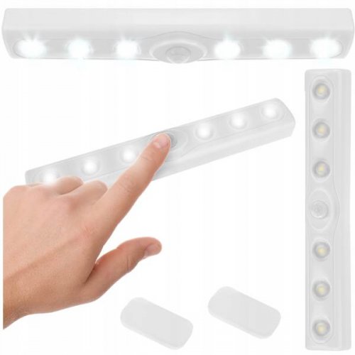 ISO 9111 LED Osvětlení s pohybovým senzorem 6 LED, 3x AAA