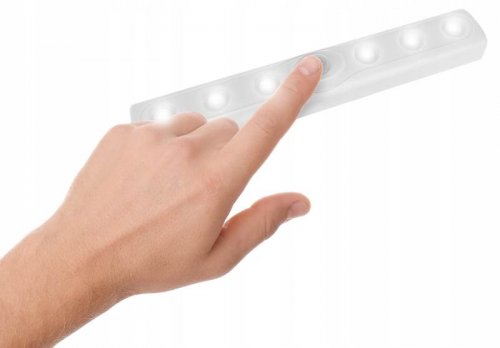 ISO 9111 LED Osvětlení s pohybovým senzorem 6 LED, 3x AAA