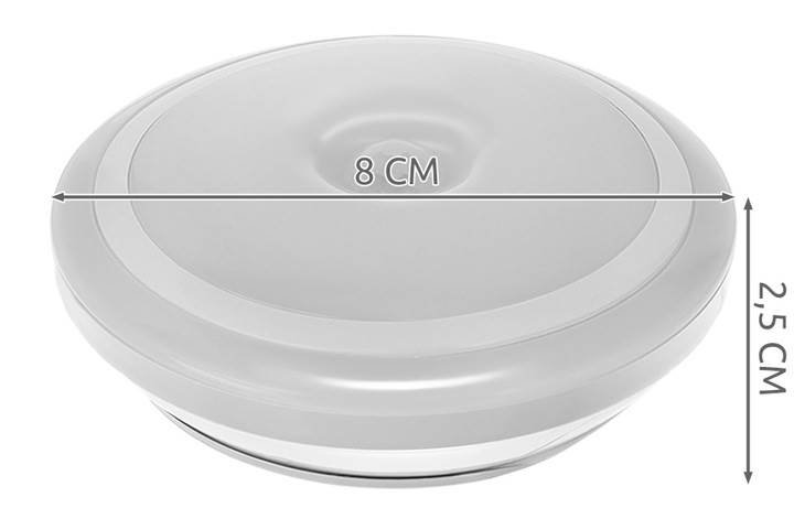 Izoxis 9110 LED Osvětlení s pohybovým senzorem 6 LED, 3x AAA