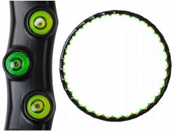 ISO 370 Masážní obruč Hula hoop dvojité magnety